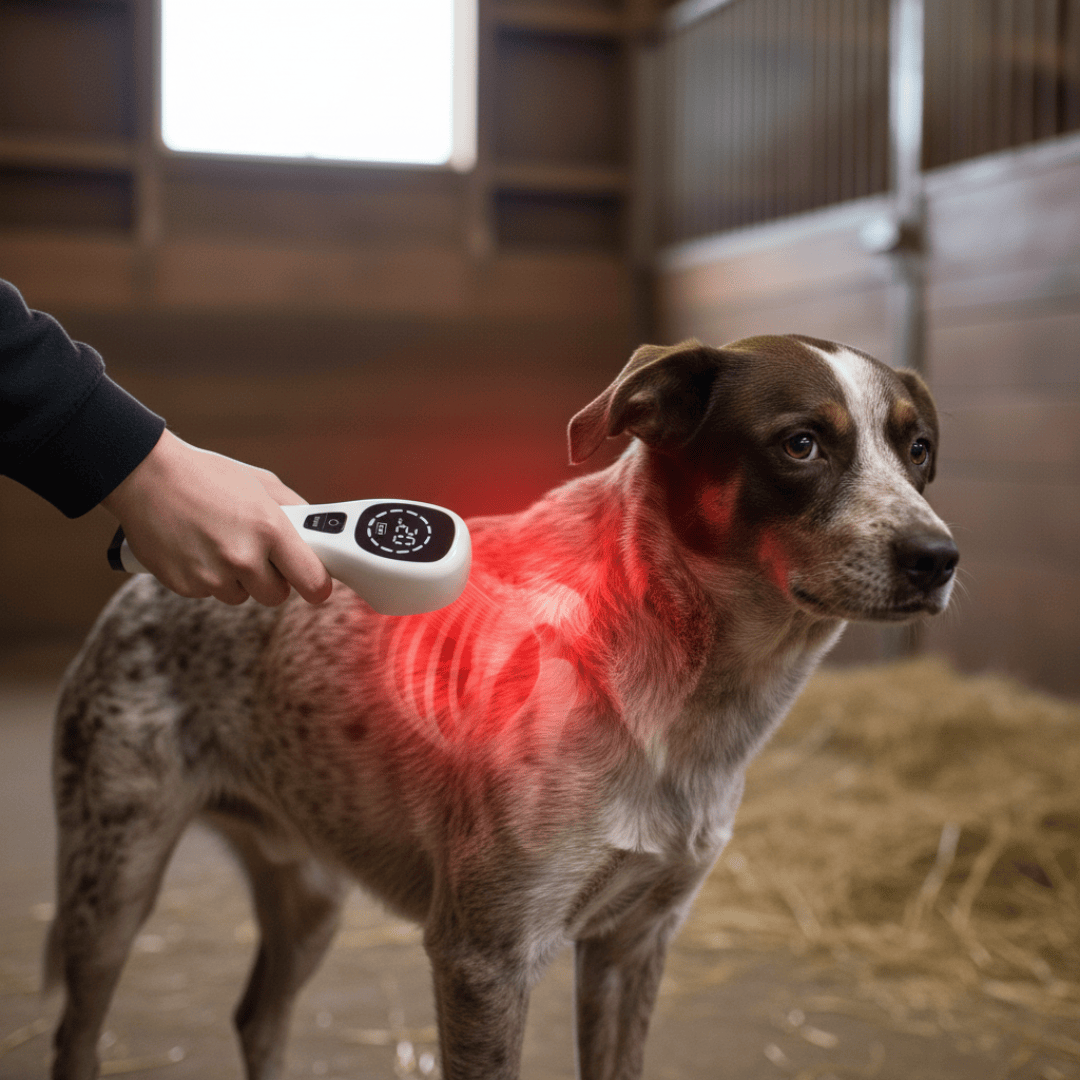 Dual-Wave Red Light Therapy Device for Dogs (808 nm + 650 nm)